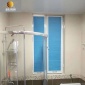 厂家定制手动蜂巢帘蜂巢帘天棚帘 浴室阳台 阳光房防水防晒