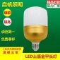 工厂led灯泡 土豪金高富帅平头球泡灯 家用节能照明灯具批发