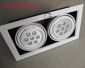 AR111两头豆胆灯led14w大功率格栅灯LED斗胆灯双头7W*2头工程**
