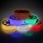 全彩RGB220V高压灯条5050一米60灯室内外防水CE ROHS亮化照明装饰