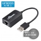 友博士USB2.0转RJ45网络适配器 百兆有线外置网卡 带屏蔽 黑/白色