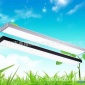 led吊线灯长条灯 圆角办公吊灯 商业楼超市工程照明 厂家